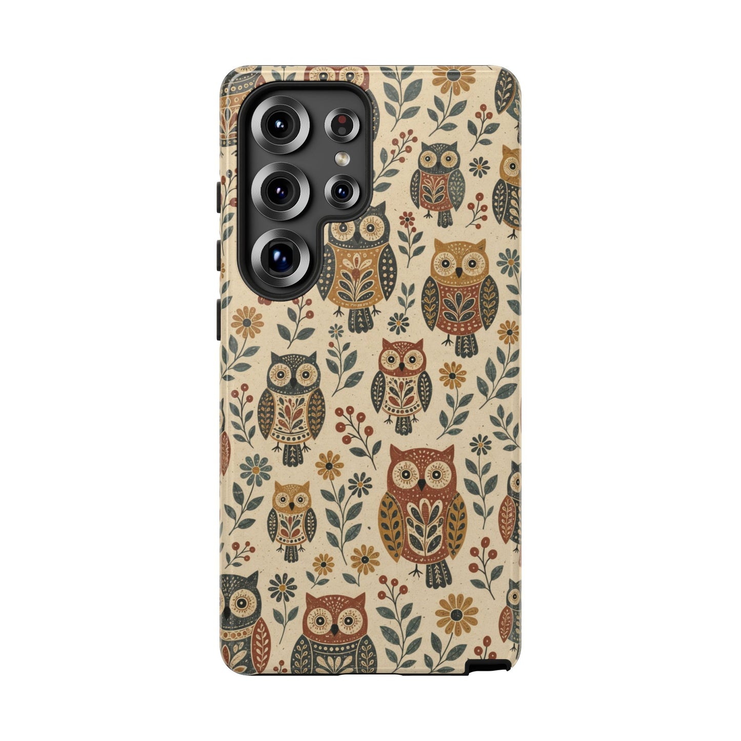 Folk Owls Tough Case