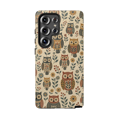 Folk Owls Tough Case