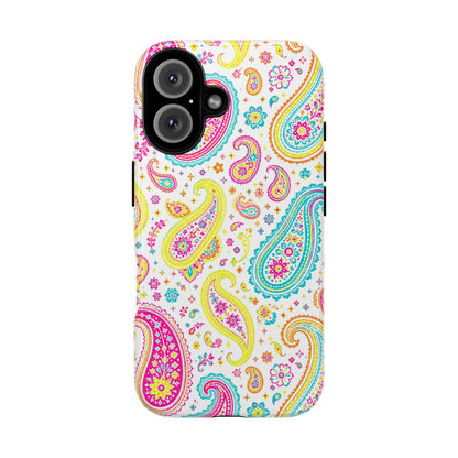 Neon Paisley Tough Case