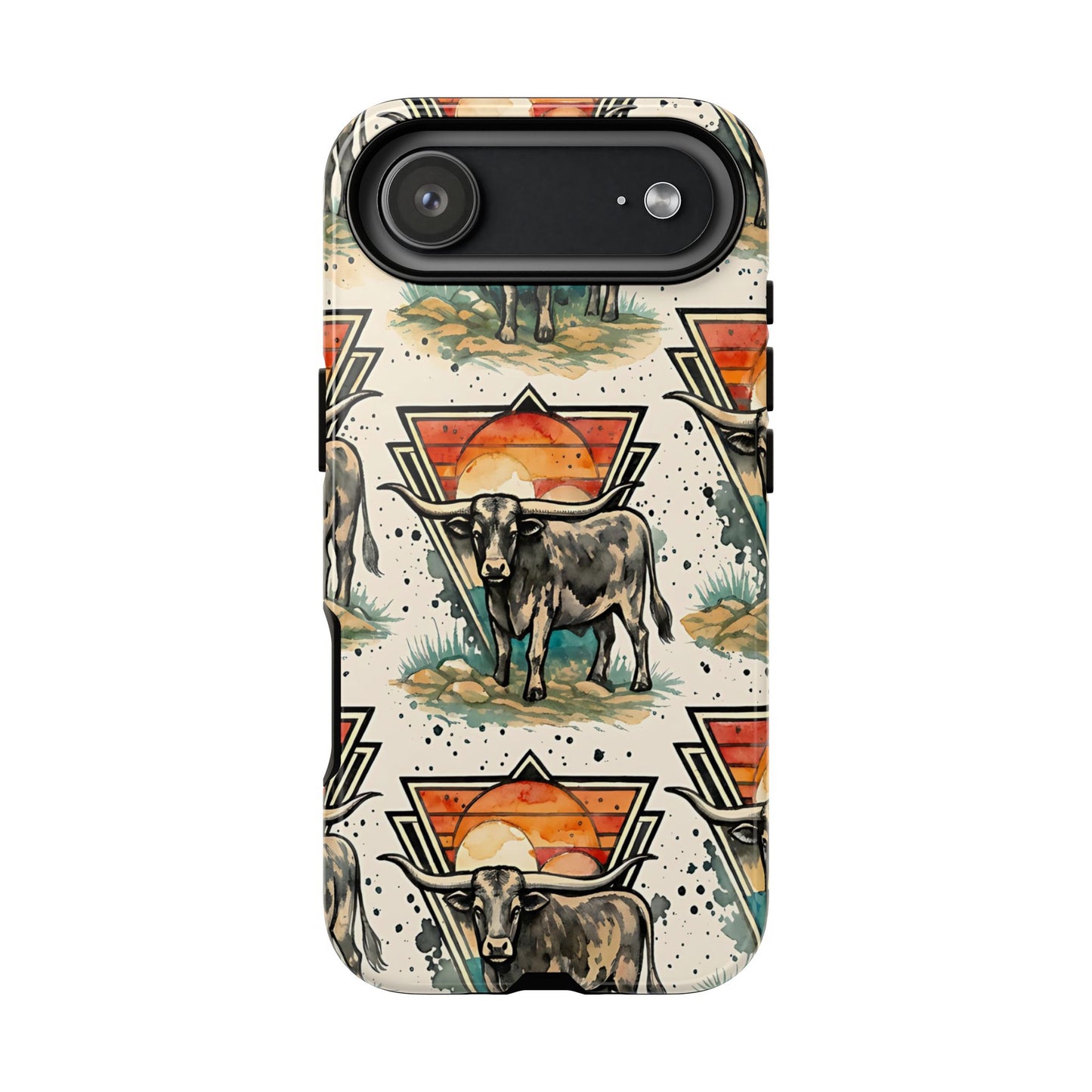 Retro Longhorn Tough Case