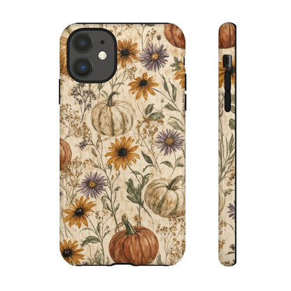 Pumpkin Wildflower Tough Case