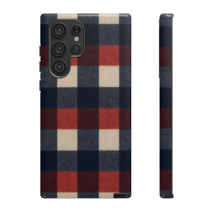 Patriotic Plaid Tough Case