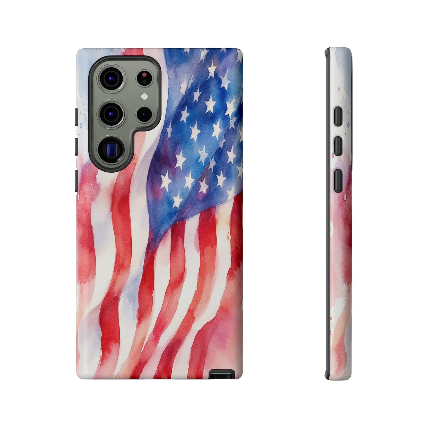 Watercolor Flag Tough Case