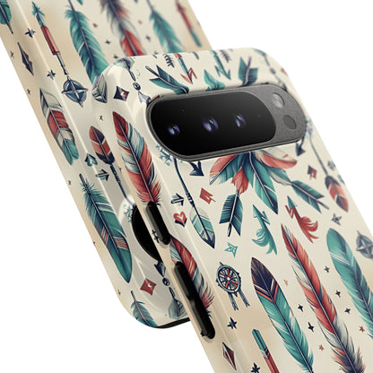 Americana Feathers Tough Phone Case