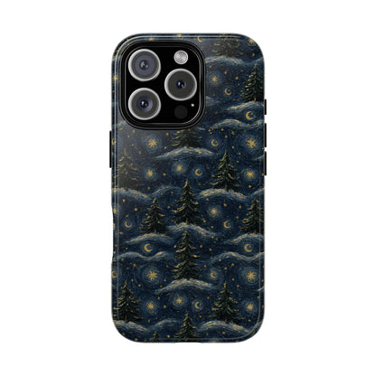 Starry Night Pines Tough Case