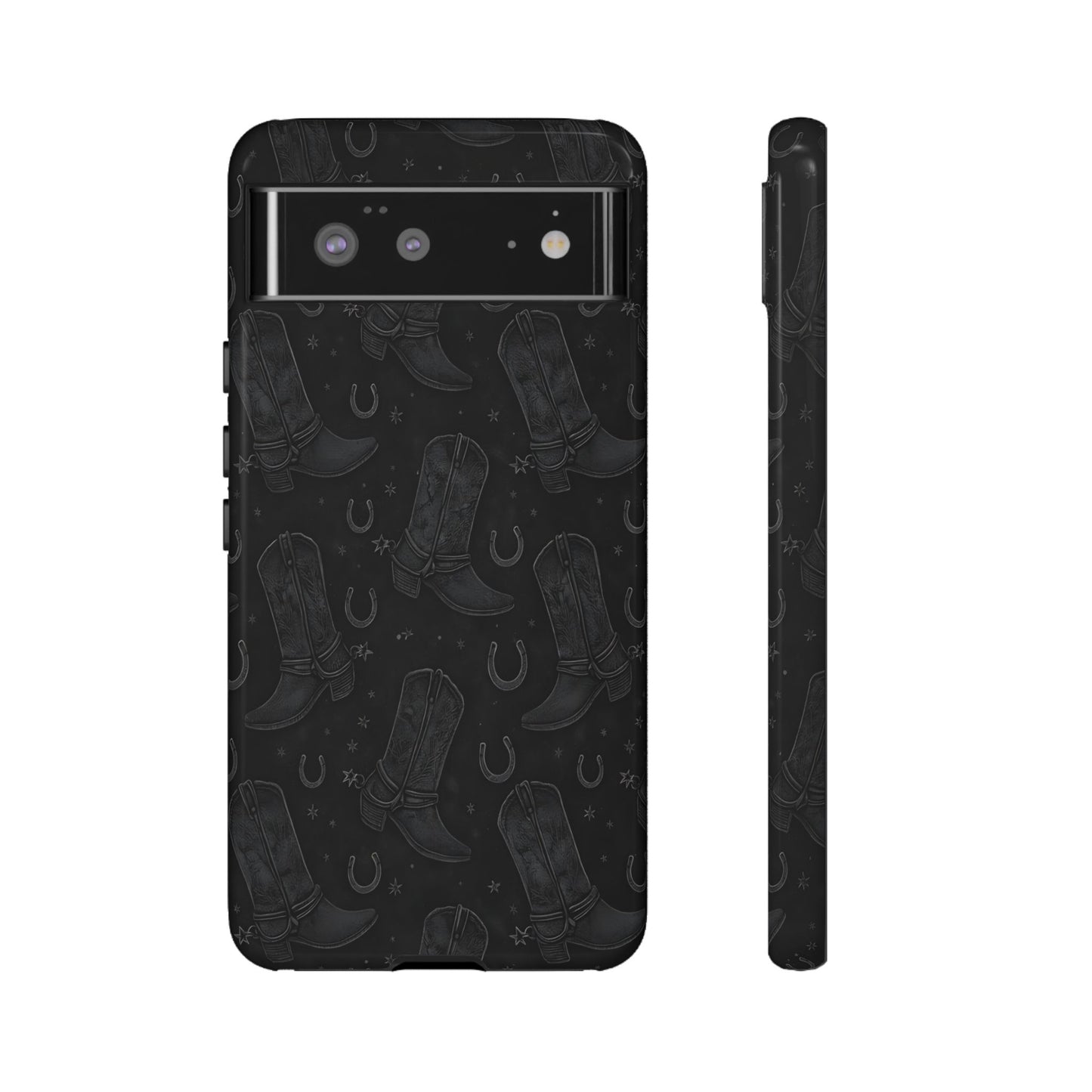 Western Noir Boots Tough Case