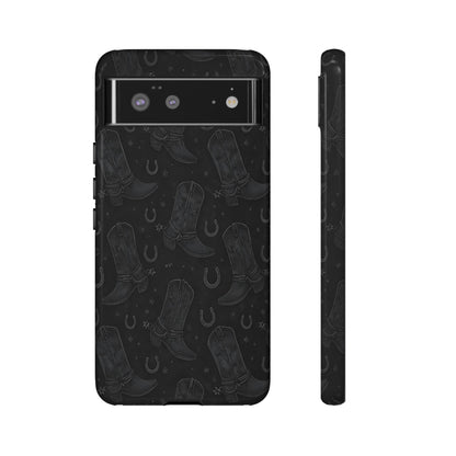 Western Noir Boots Tough Case