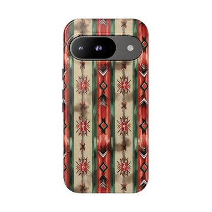 Christmas Aztec Stripes Tough Case