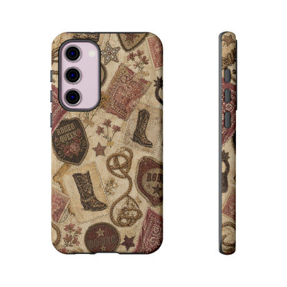 Cowgirl Collage Tough Case