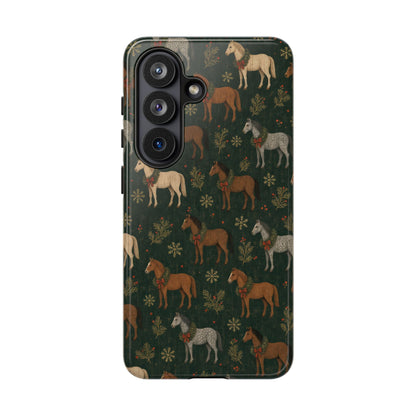 Wreath Horses Tough Case