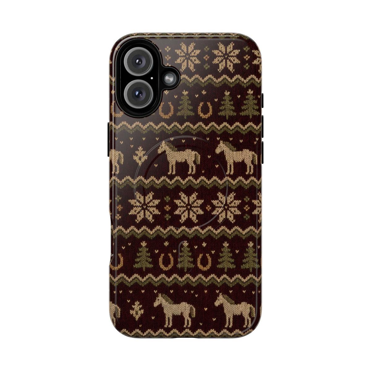 Horse Sweater Magnetic Case