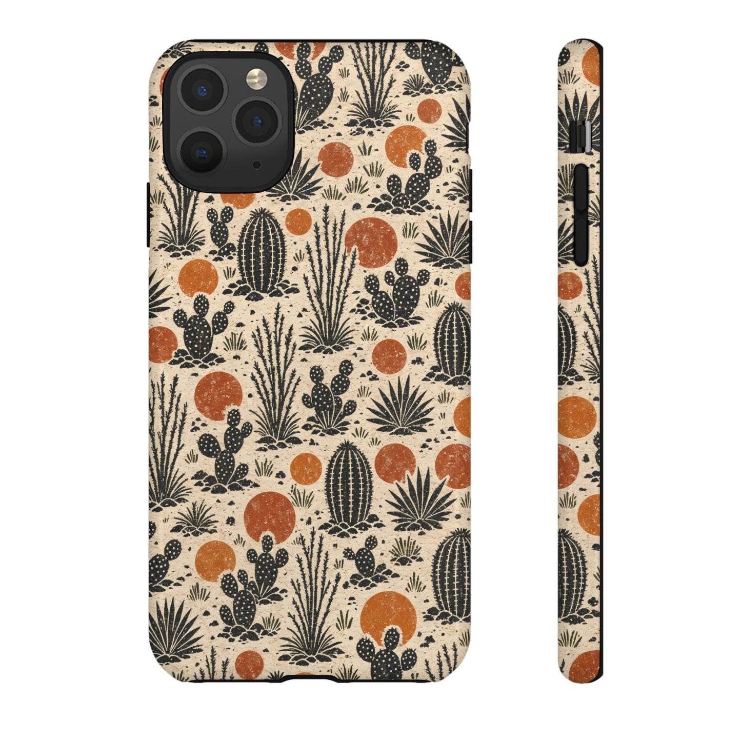 Linocut Desert Tough Case