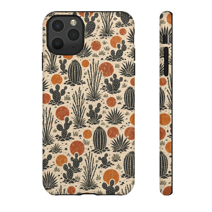 Linocut Desert Tough Case