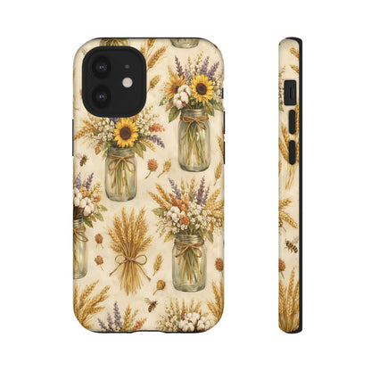 Wheat + Mason Jars Tough Case