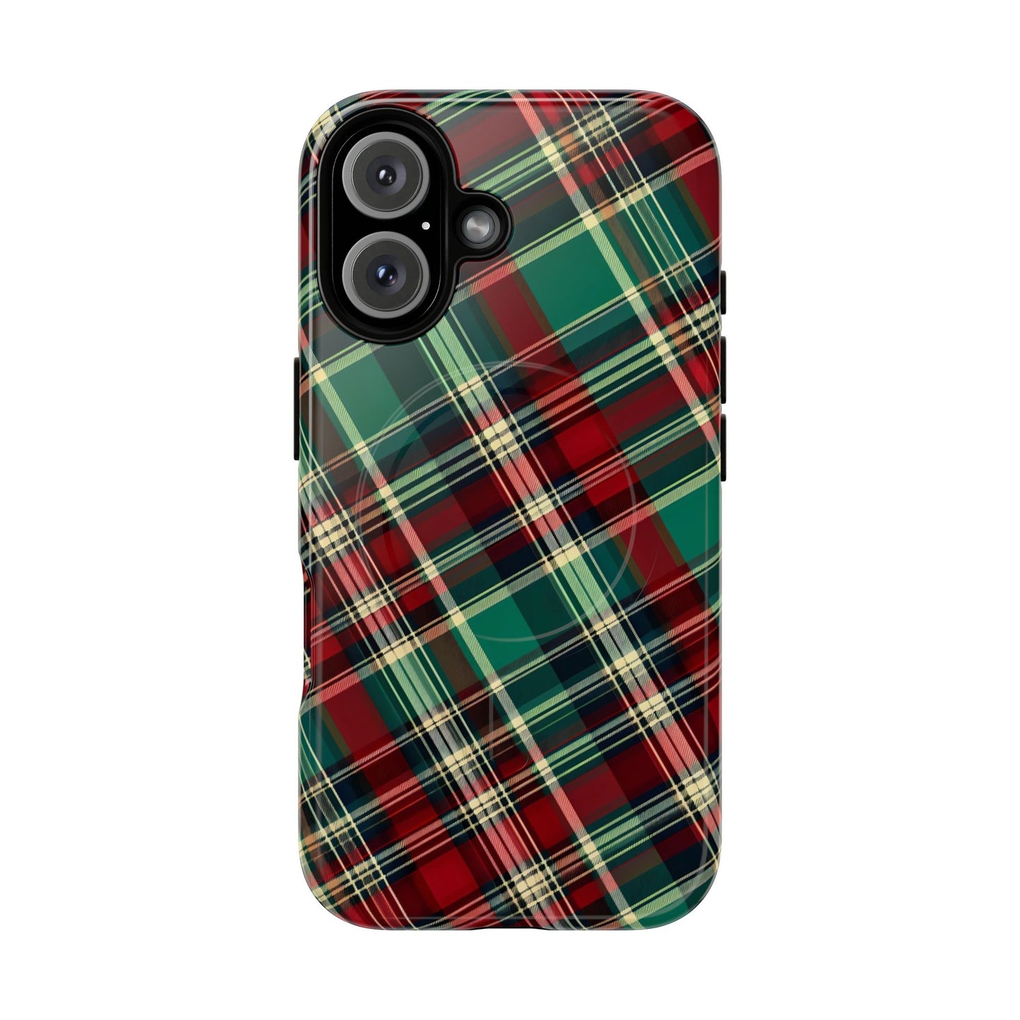 Country Christmas Plaid Magnetic Case