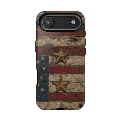 Patriotic Barn Stars Tough Case