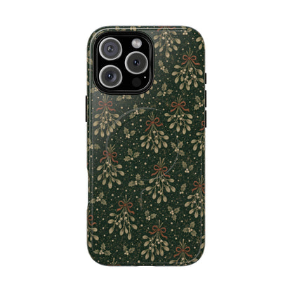Mistletoe Etching Magnetic Case