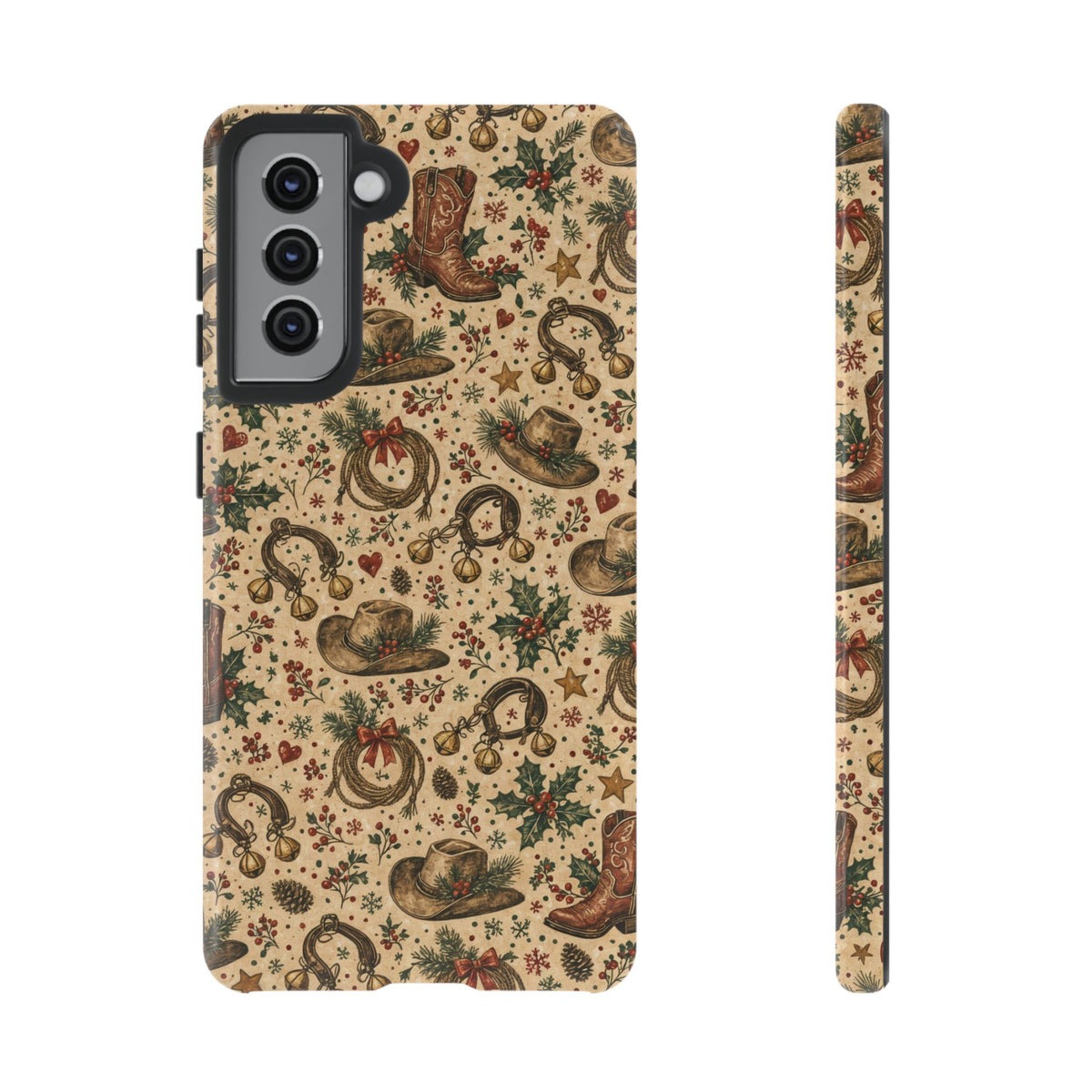 Cowboy Christmas Tough Case