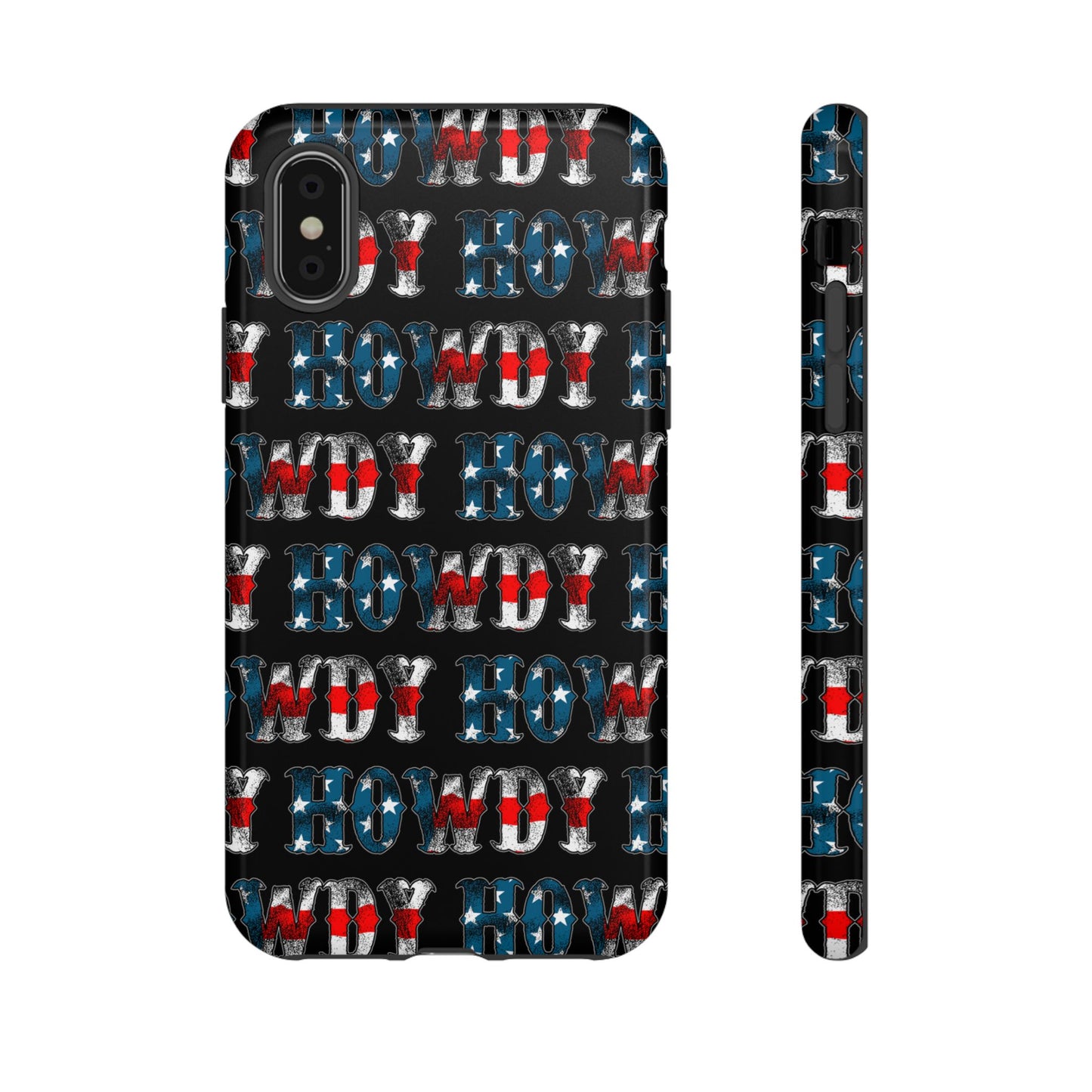 Patriotic Howdy Tough Case
