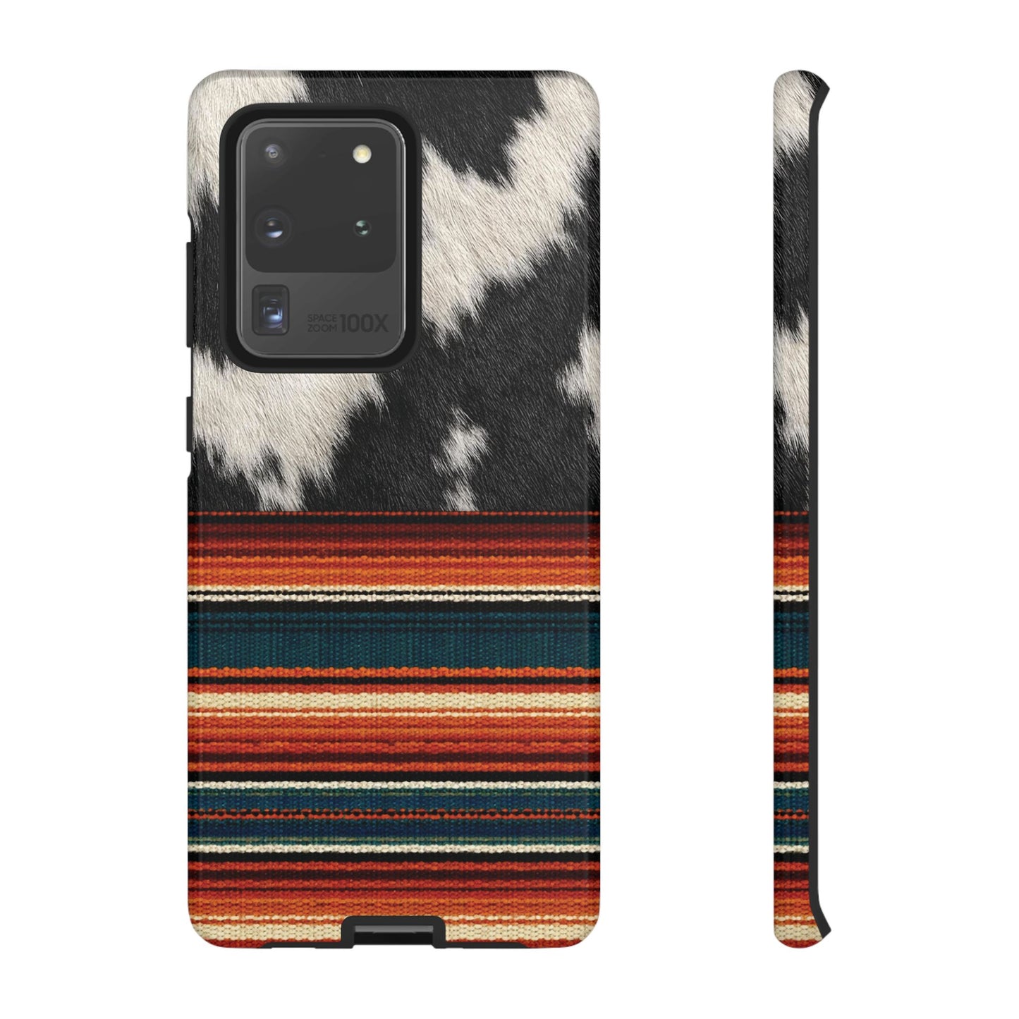 Cowhide + Serape Stripe Tough Case