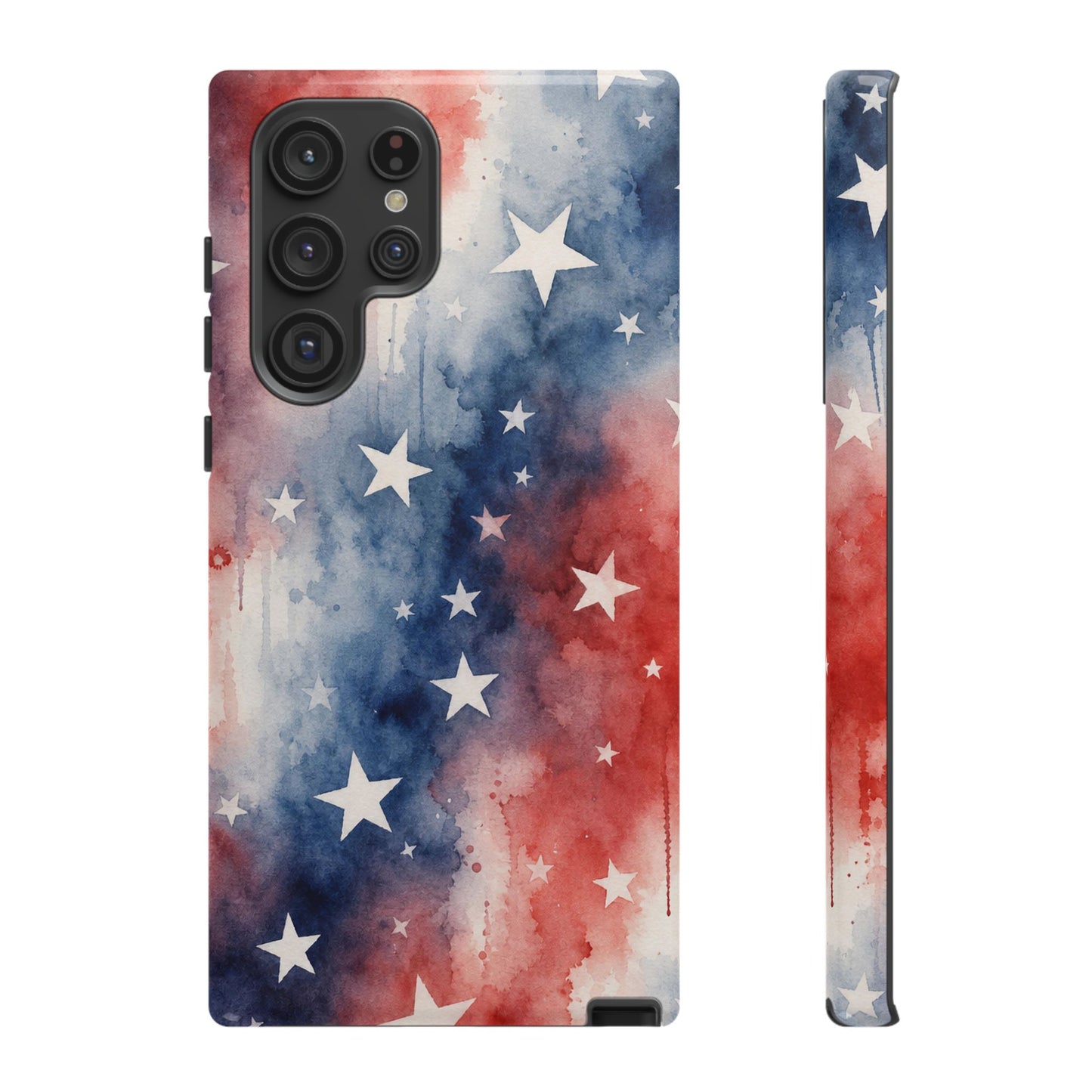 Patriotic Watercolor Tough Case