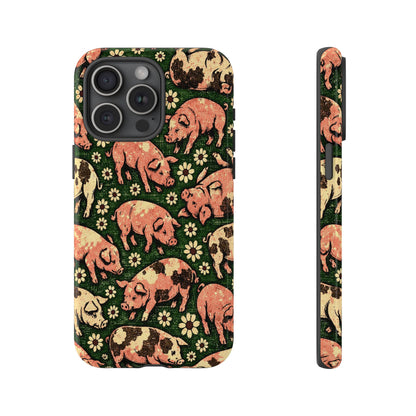 Retro Pigs Tough Case