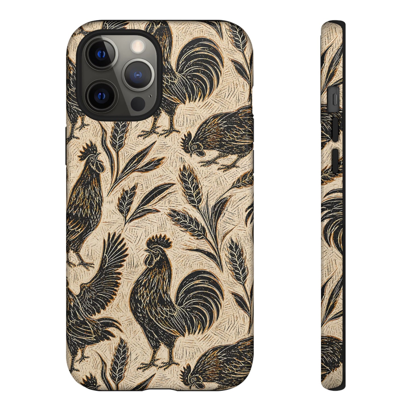 Carved Rooster Tough Case