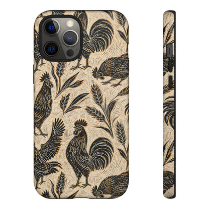Carved Rooster Tough Case