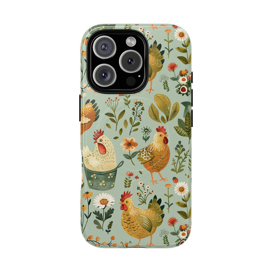 Garden Chickens Magnetic Case