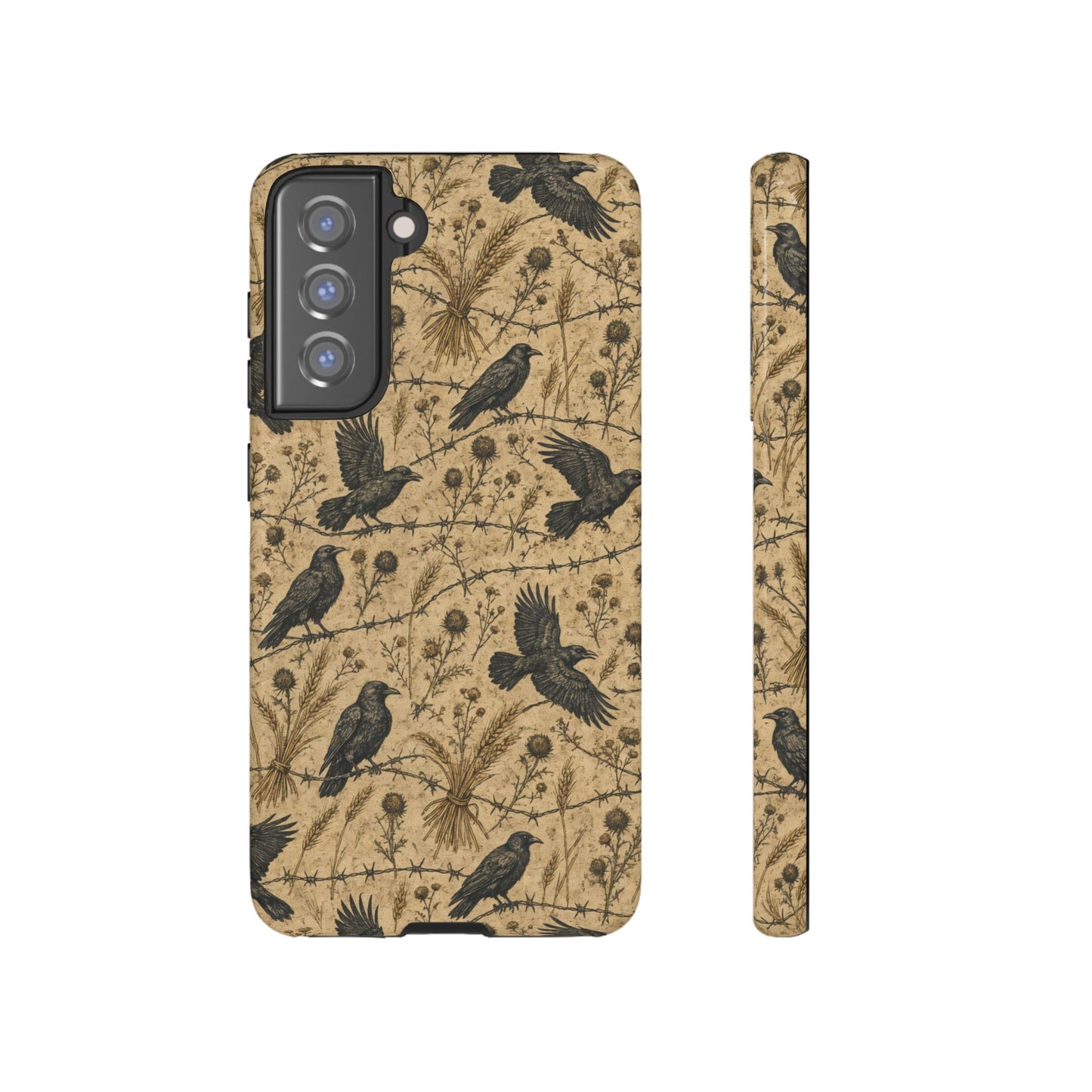 Crow Wheat Barbwire Tough Case