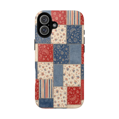 Patriotic Patchwork Tough Case