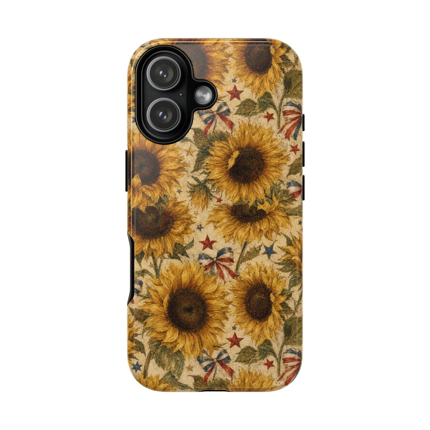 Patriotic Sunflowers Tough Case
