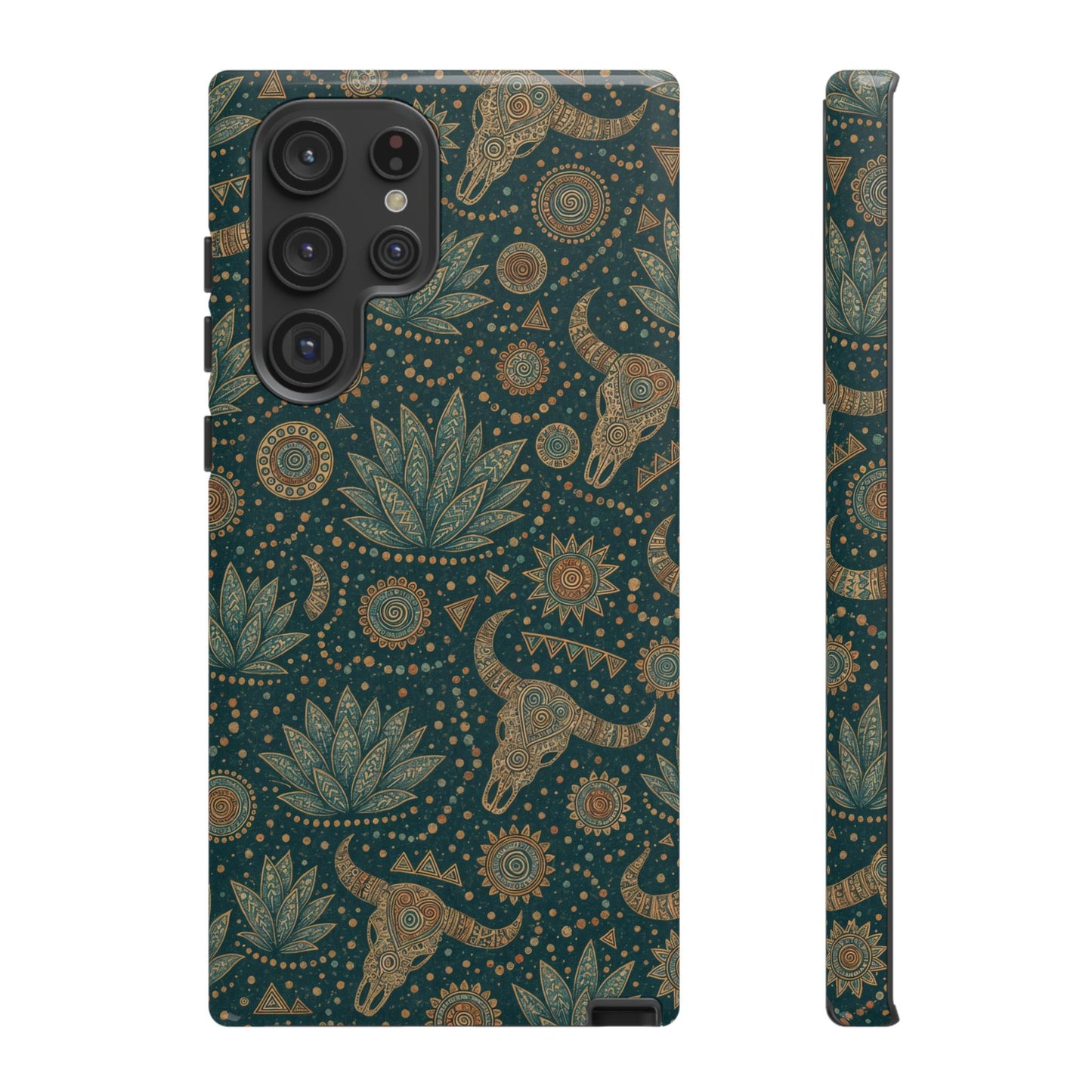 Ornate Skull Tough Case
