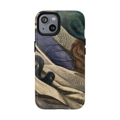 Mallard Feathers Magnetic Case