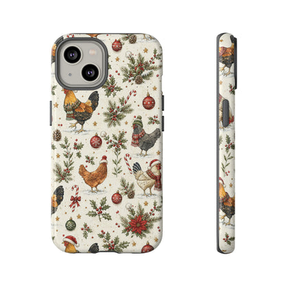 Santa Hens Tough Case
