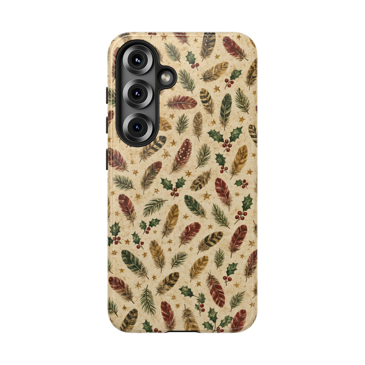 Christmas Feathers Tough Case