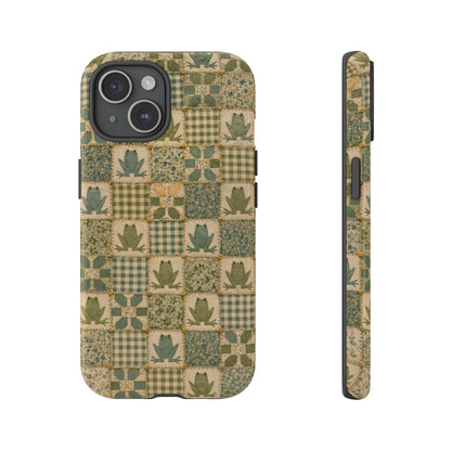 Frog Quilt Tough Case