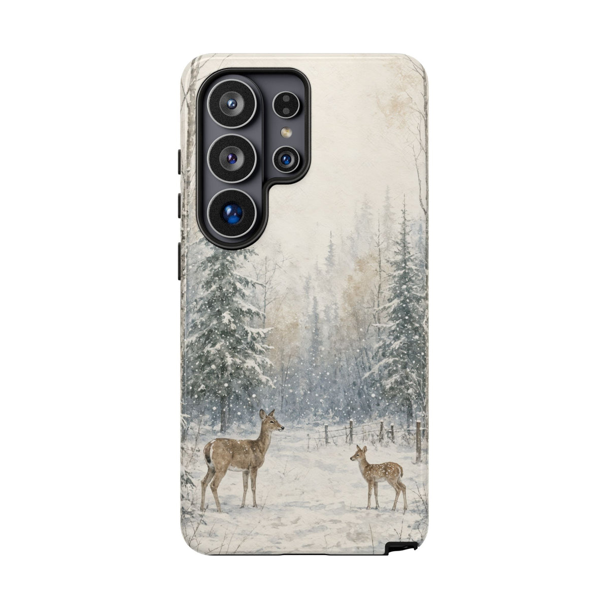 Snowy Doe Tough Case