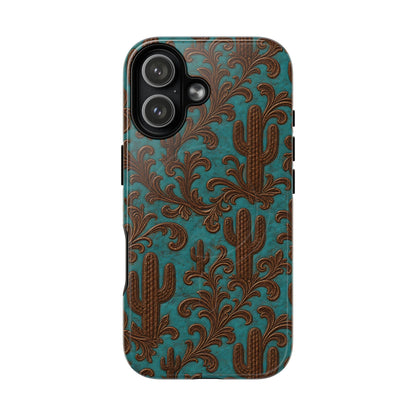 Cactus + Scrolls Magnetic Case