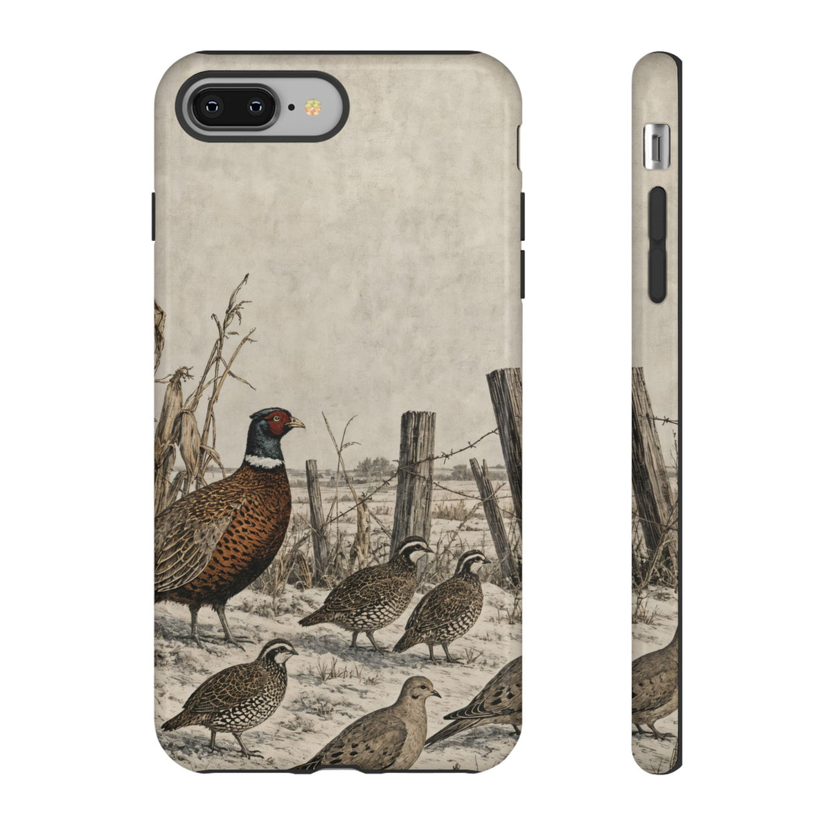 Winter Fencerow Tough Case