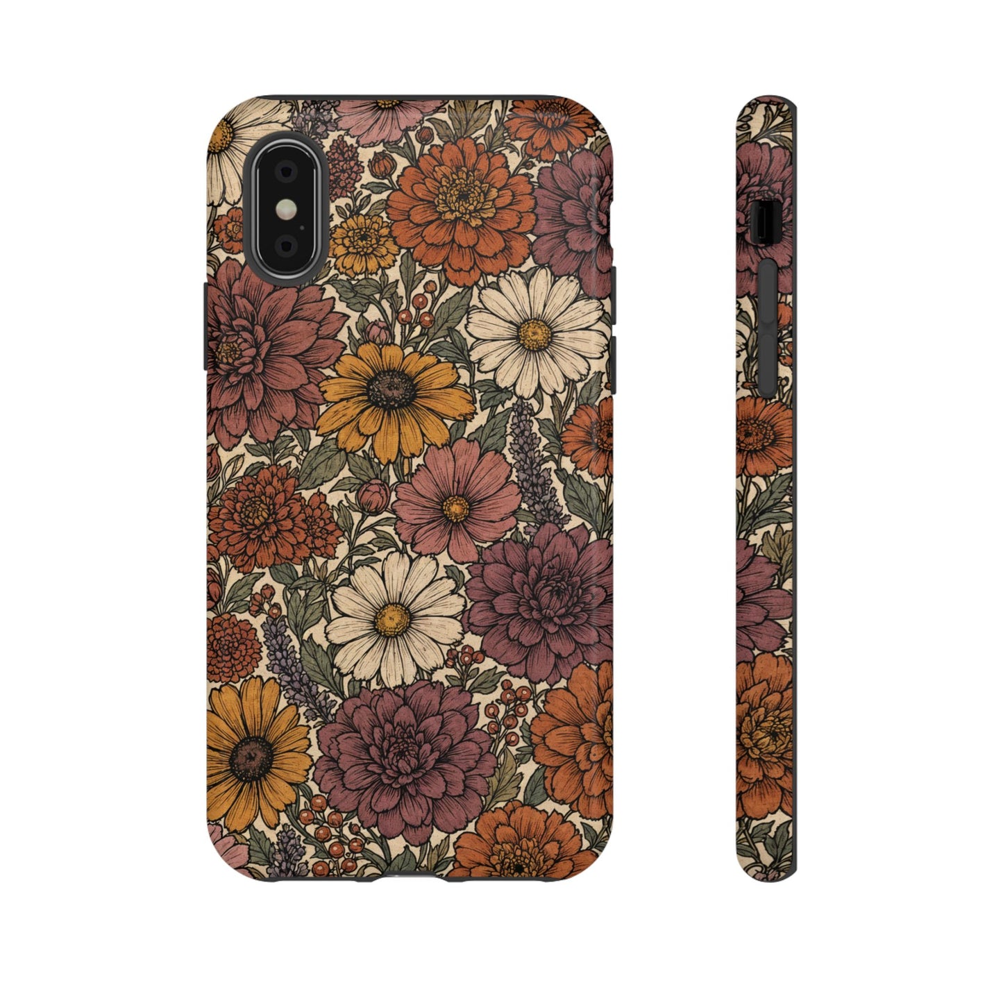 Inked Bouquet Tough Case