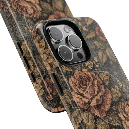 Denim Blooms Magnetic Case
