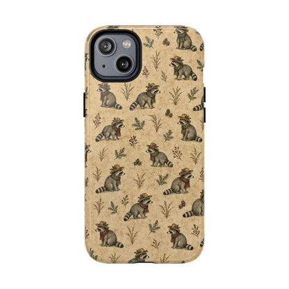 Cowboy Raccoons Magnetic Case