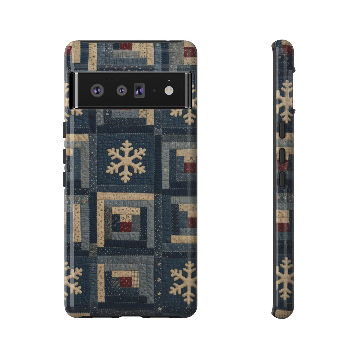 Snowflake Quilt Tough Case