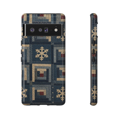 Snowflake Quilt Tough Case