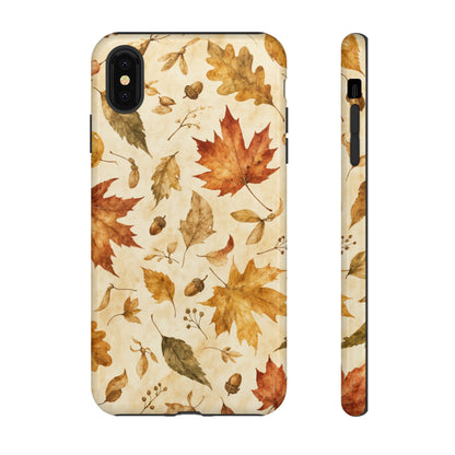 Golden Leaves Tough Case