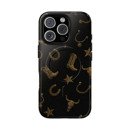 Black Gold Magnetic Case