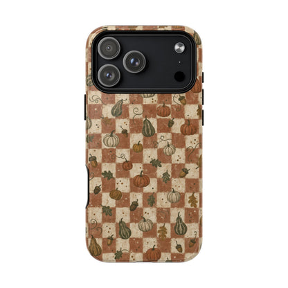 Pumpkin Checker Magnetic Case