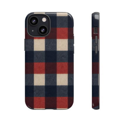 Patriotic Plaid Tough Case