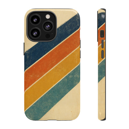 Retro Sunset Stripes Tough Case